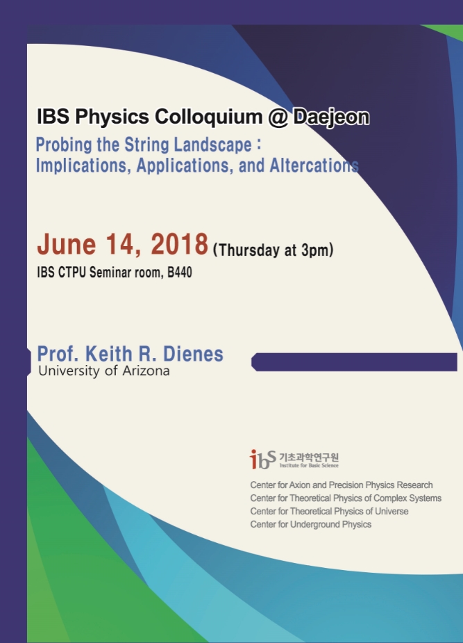 [IBS Joint Colloquium] Probing the String Landscape: Implications, Applications, and Altercations