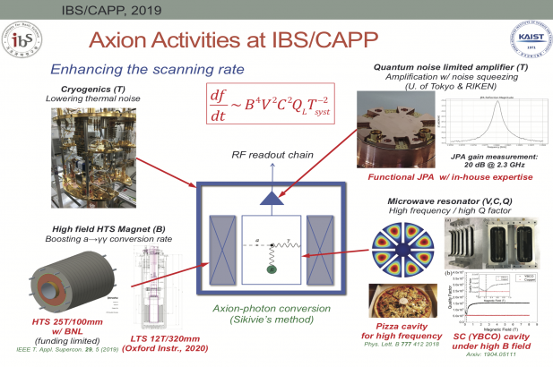 Axion Activities at IBS/CAPP