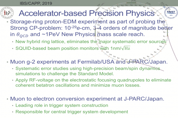 Accelerator-based Precision Physics