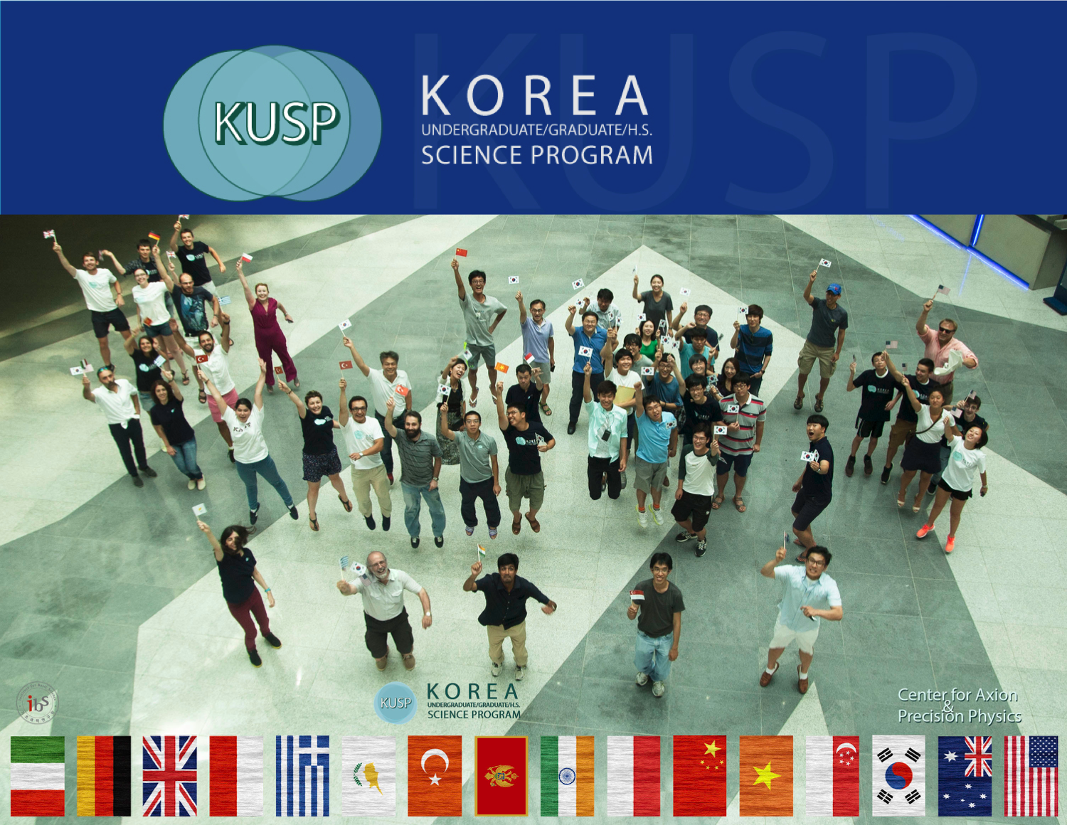KUSP 2015 졸업생 시멘스 과학 및 수학 경연대회 준결승 진출 사진